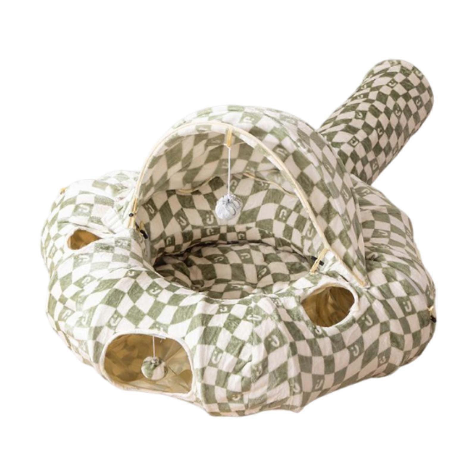 Cat Tunnel Bed for Indoor Cats Lightweight Hideplace for Kitten Kitty