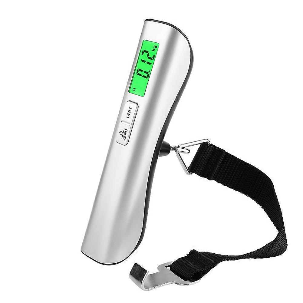 50kg Portable Handheld Electronic Digital Scale with Temperature Display