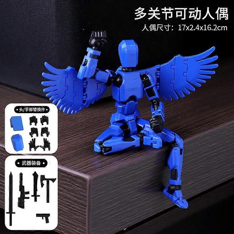 دمية 13 دمية محظوظة 13 لعبة مشتركة منقولة ثلاثية الأبعاد للطباعة دمية دمية DIY فك ضغط الله