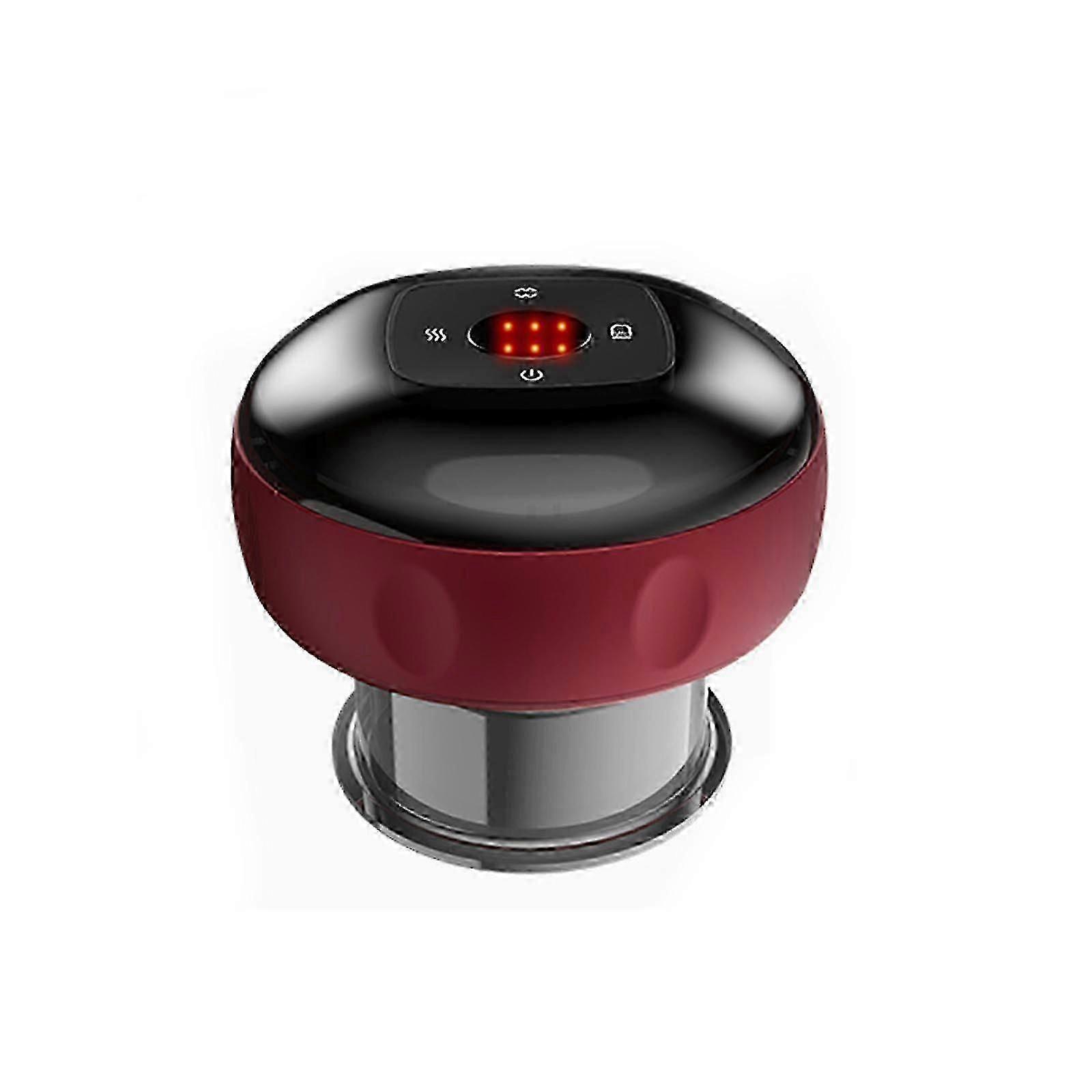 Electric Cupping Device Button-type Vacuum Suction Machine USB Plug-in Large Suction Hot Compress