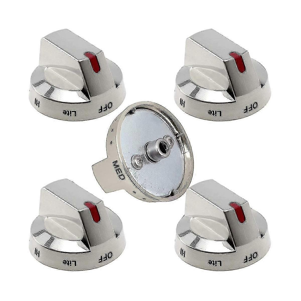 Dg64-00473a Top Burner Dial Knobs For Range Oven Gas Range Replacement Nx58f5700ws Nx58h5600ss Nx58