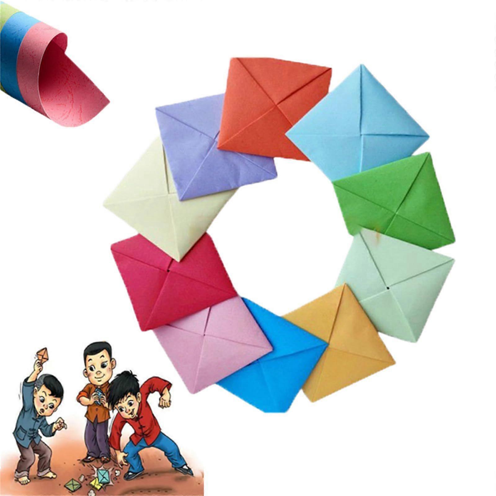 Ddakji, Ddakji Game, Ddakji Korean Game, Ddakji Paper Flip Toy