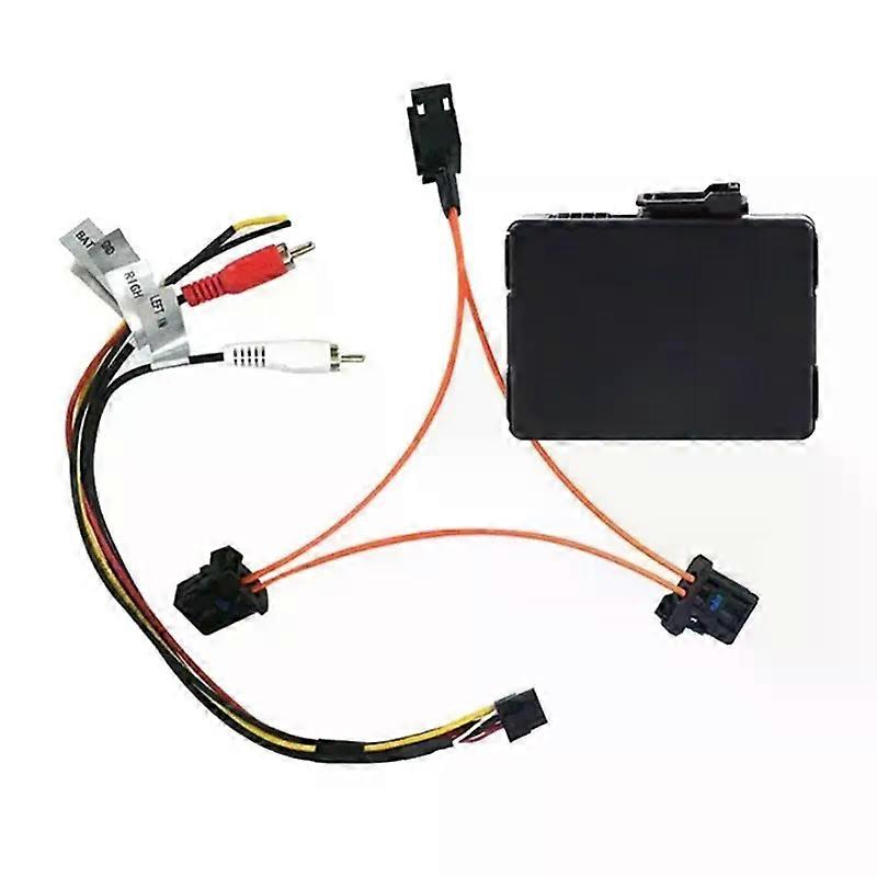 Car Bluetooth Music Aux Audio Input Old 2GMMI Bluetooth Music for A6L A8L Audio Fiber Decoder Box for Android