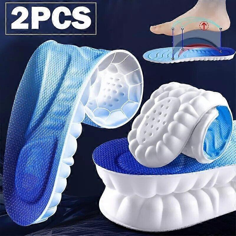 Promotion-Work 4D CLOUD TECHNOLOGY Insoles Hiking Trainer Inner Soles Inserts Breathable