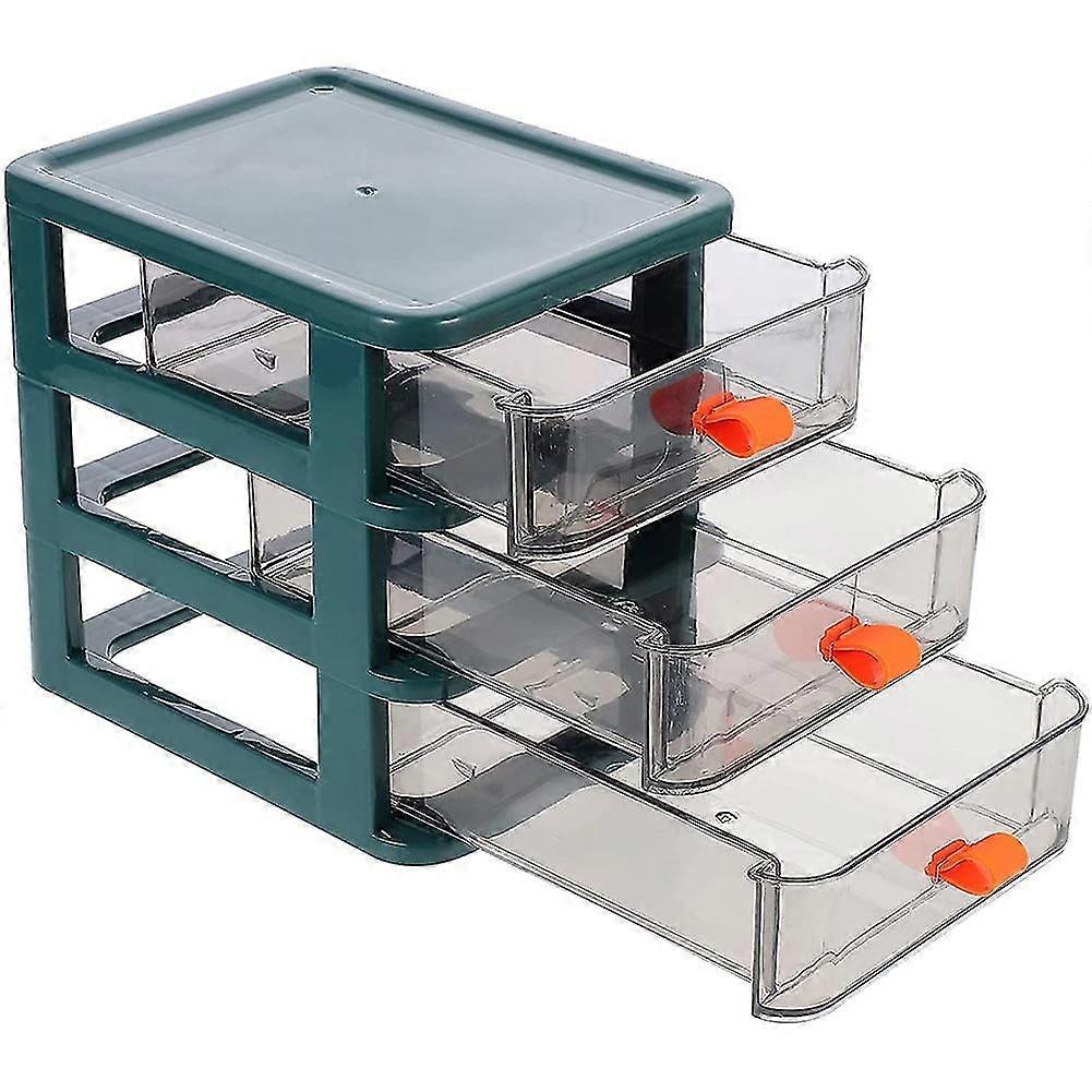Desktop Storage Cabinet Small Multi- Layer Drawer Storage Box Sundries Classification Decorative Dr