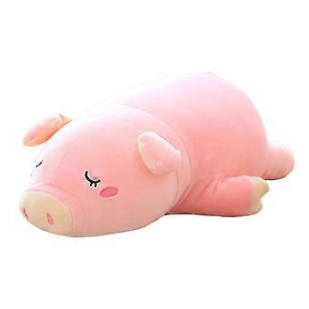 Pig Plush Pillow PP Cotton Filling Sofa Ornament Pink Cute Piggy Pillow Stuffed Animal Doll Birthday Gift-Good