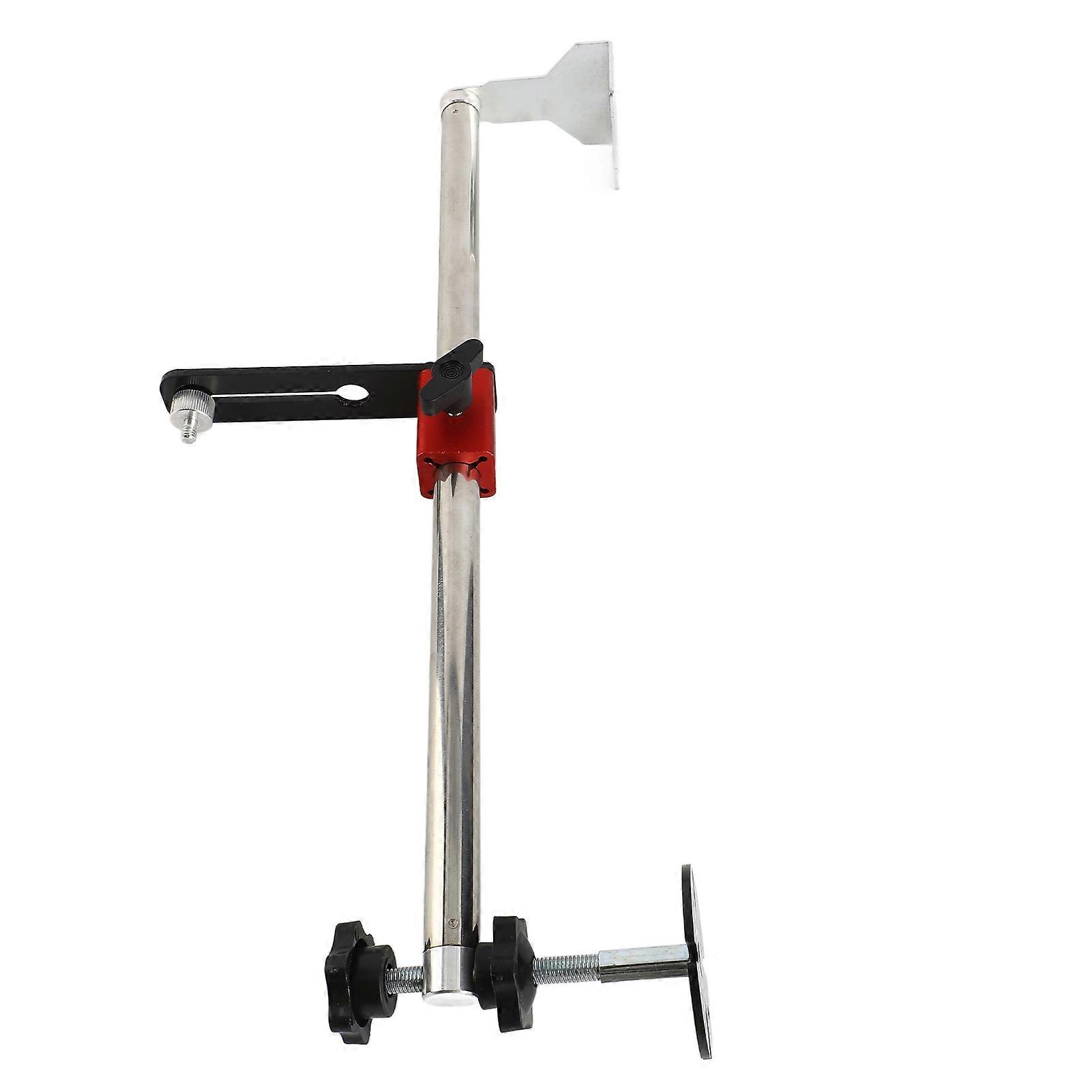 Laser Leveler Bracket Round Pole Mount Universal Adjustable Support for Woodworking