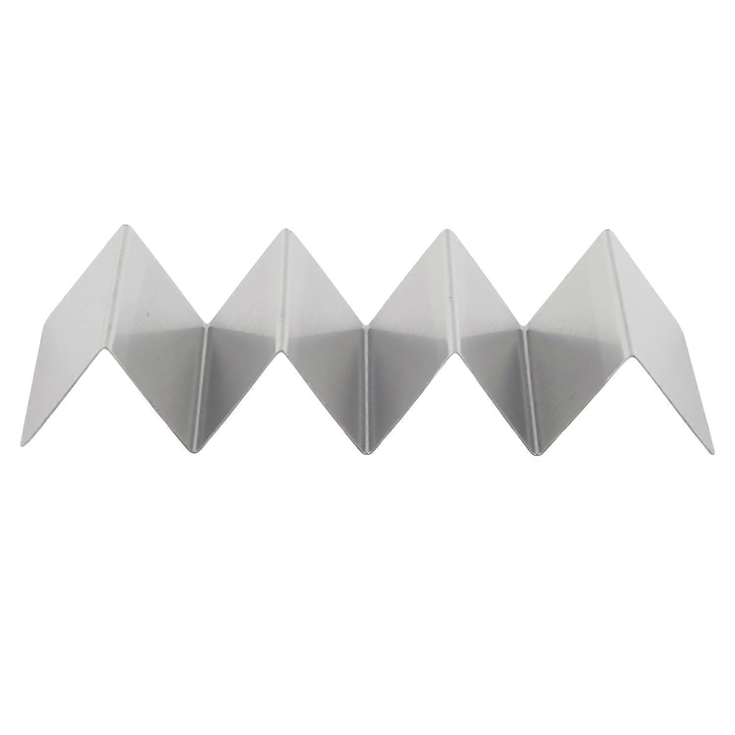 Taco Holder Thickened W Shaped Holds Up 4 Rust Prevention Stainless Steel Taco Stand Taco Tray for B