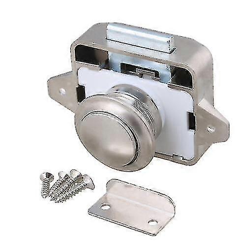 Pulsante Cabinet Latch per camper camper Rv Nichel