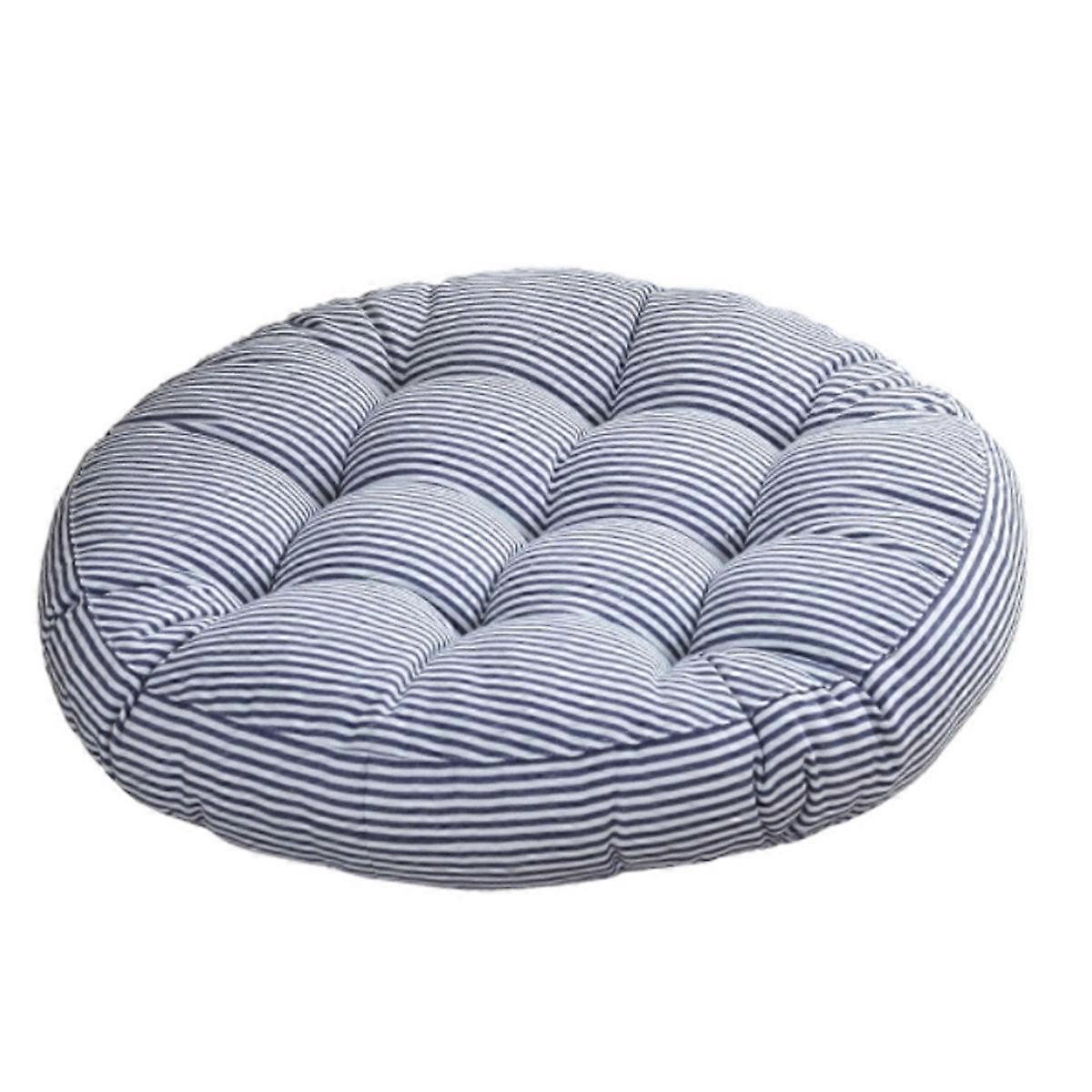 丸い無地の床の枕、床の厚いシートクッション瞑想クッションヨガリビングルームソファバルコニー屋外
