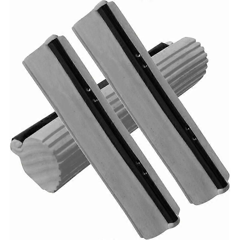 Mop head refill, absorbent sponge broom pad, three-pack