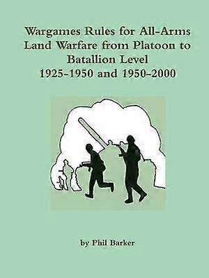 Wargames Rules for All-Arms Land Warfare from Platoon to Battalion Level.
