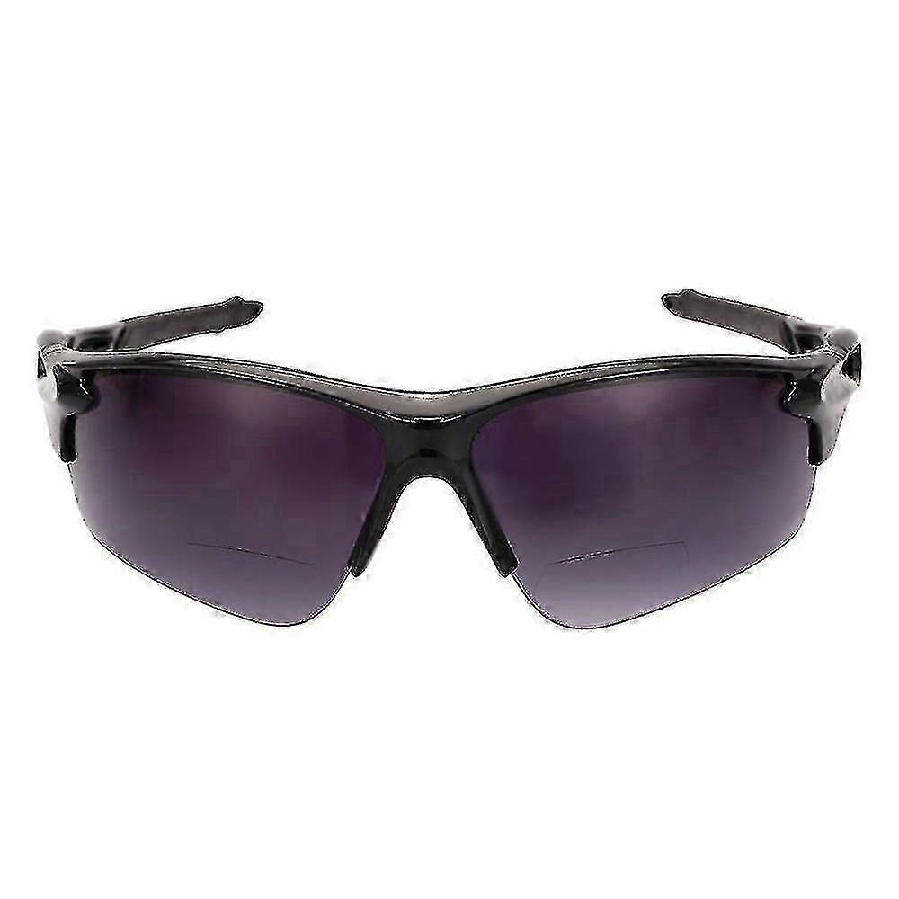 The Athlete Polarized Lightweight Sport Wrap Bifocal Sunglasses