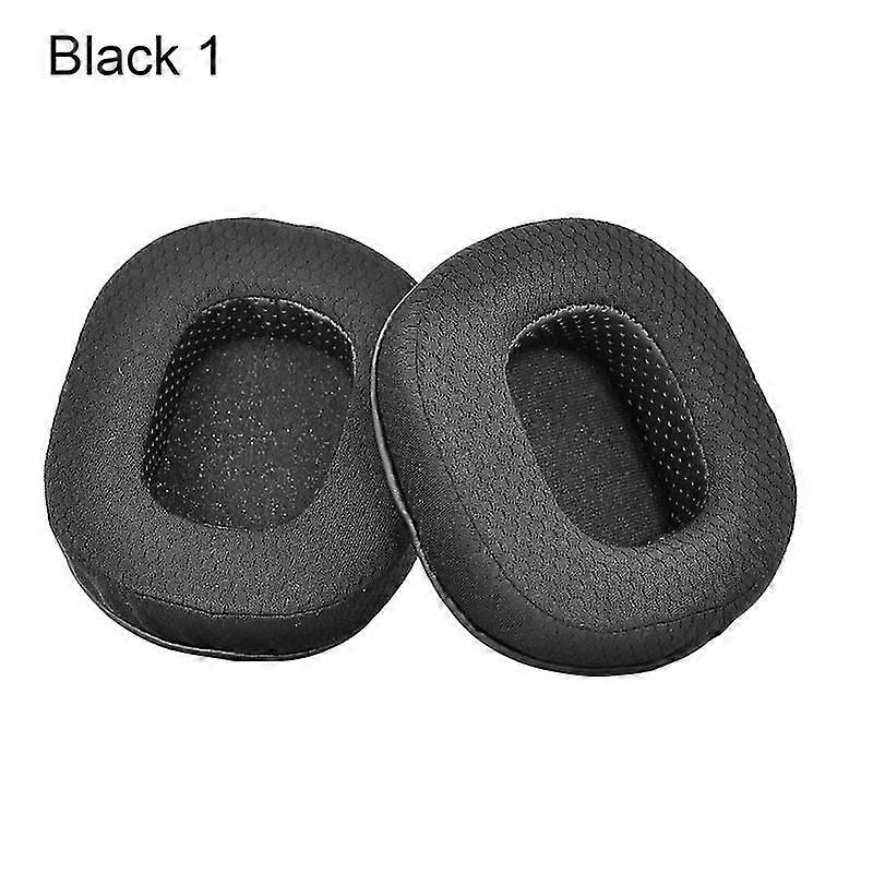 1 Pair Headphone Cushions Protective Replaceable Comfortable Protein Faux Leather Gaming Headset Pad