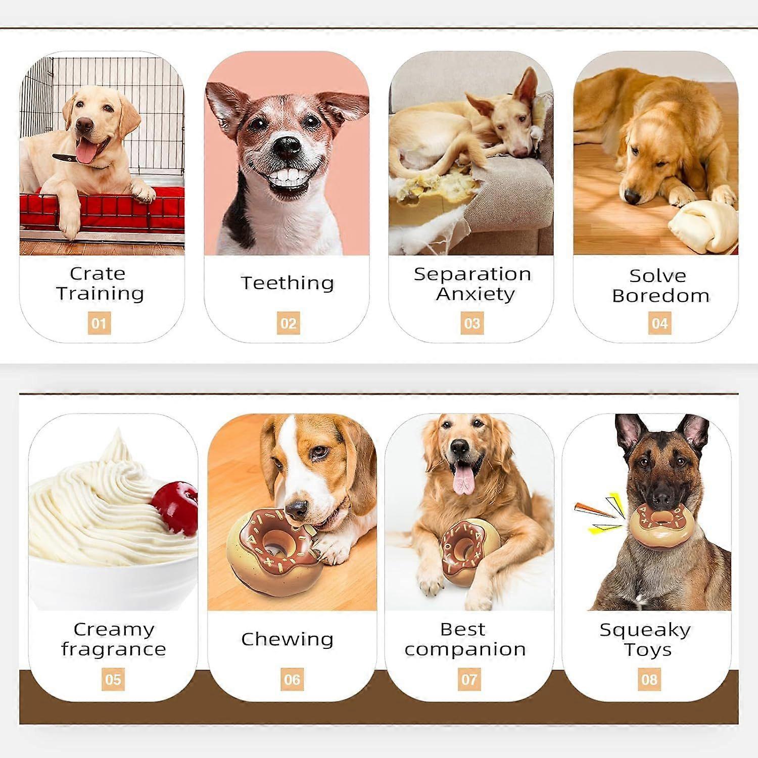 Picture of Dog Chew Toys for Aggressive Chewers, Indestructible Tough and Durable ...