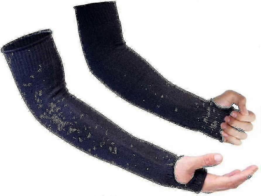 1 Çift Kesme Önleyici Kol Kılıfı Kesilmeye Dayanıklı Kol Kapağı Ağır Hizmet Tipi Koruyucu Kılıflar Isırmaya Dayanıklı Kol Koruması-