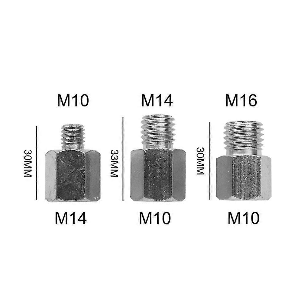 1 PCS M-10 To M14 Angle Grinder Interface Connector Converter Adapter Angle Grinder Practical Accessories Polisher Interface Adapter