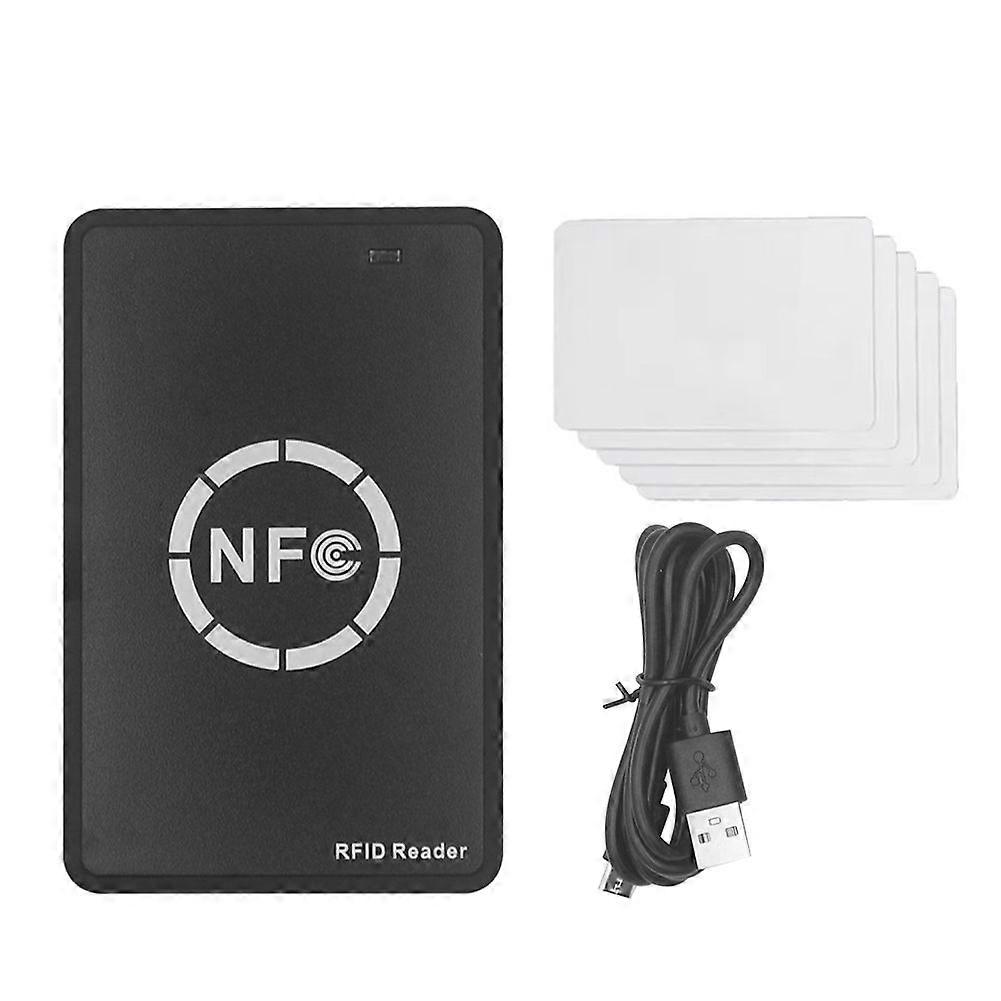 RFID NFC Smart Chip Reader/Writer+5XUID Card 125K 13.56M Copier RFID Duplicator Tag Copy Clone ID I