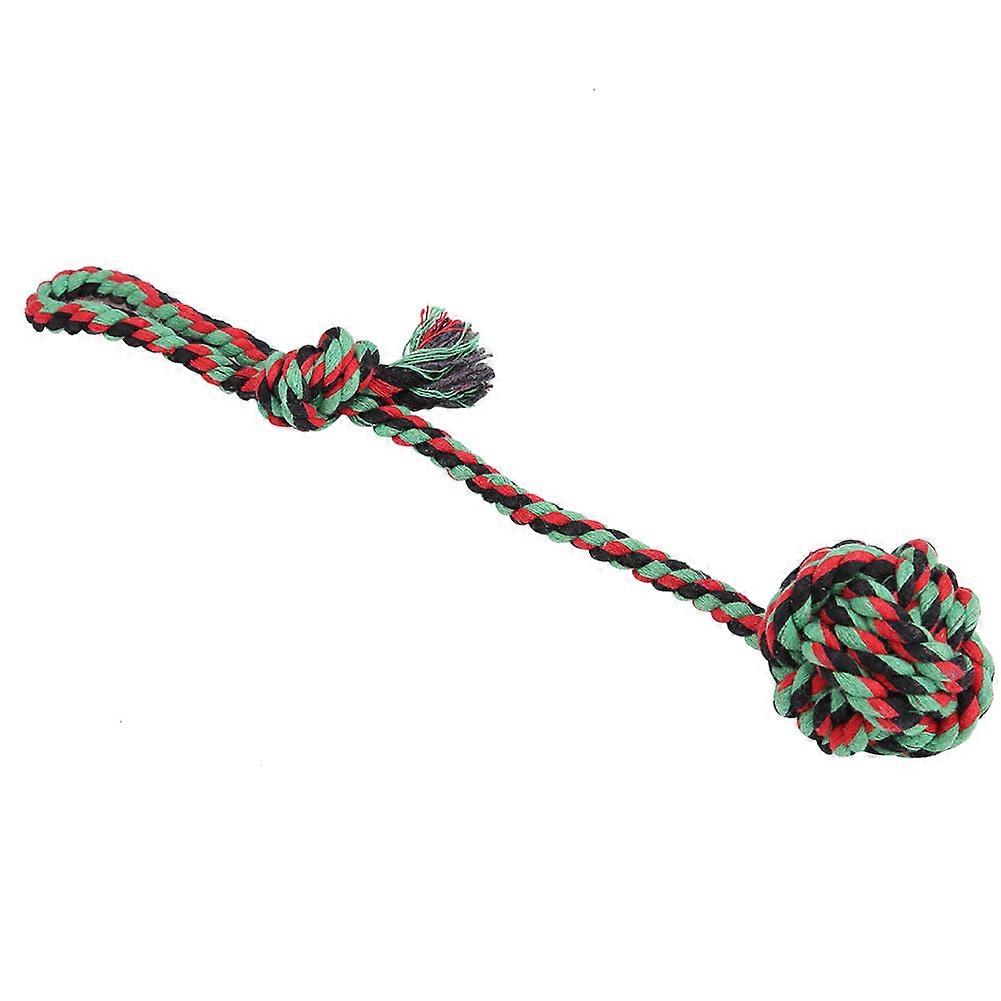 Pet Chewing Rope Toy Dog Bite Rope Ball Toy to Prevent Sadness Loneness