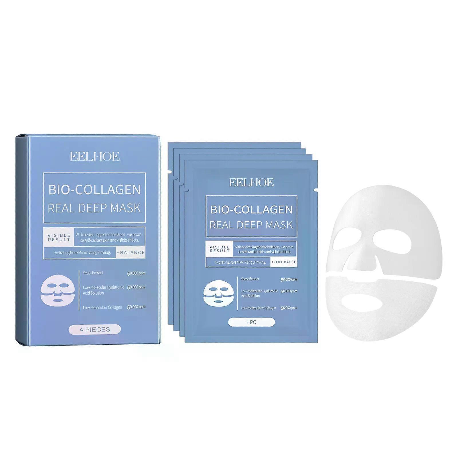 Bio - Collagen Real Deep Mask - Skin - rejuvenating and Hydrating Facial Mask