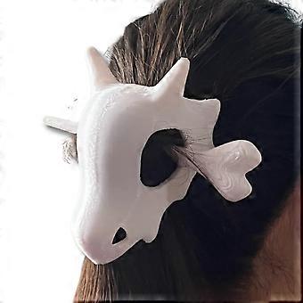 Cubone Pokemon skull hair pin