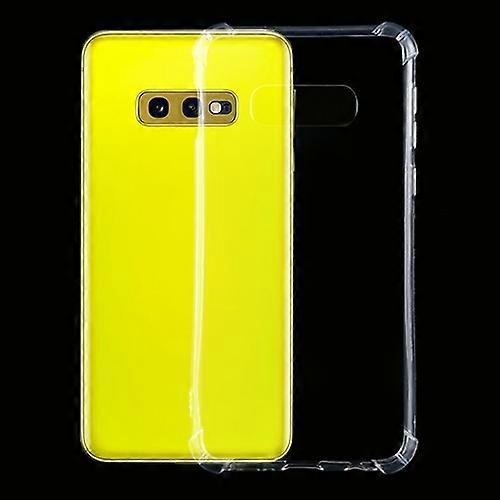 For Galaxy S10e Four-Corner Shockproof Ultra-Thin Transparent TPU Case