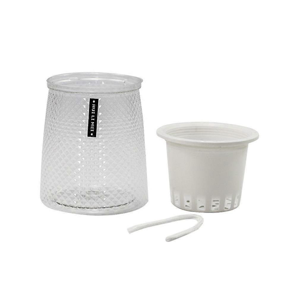 Self Watering Lazy Plant Pot Including Liner Potted Flower Pot Durable Hydroponic Planter