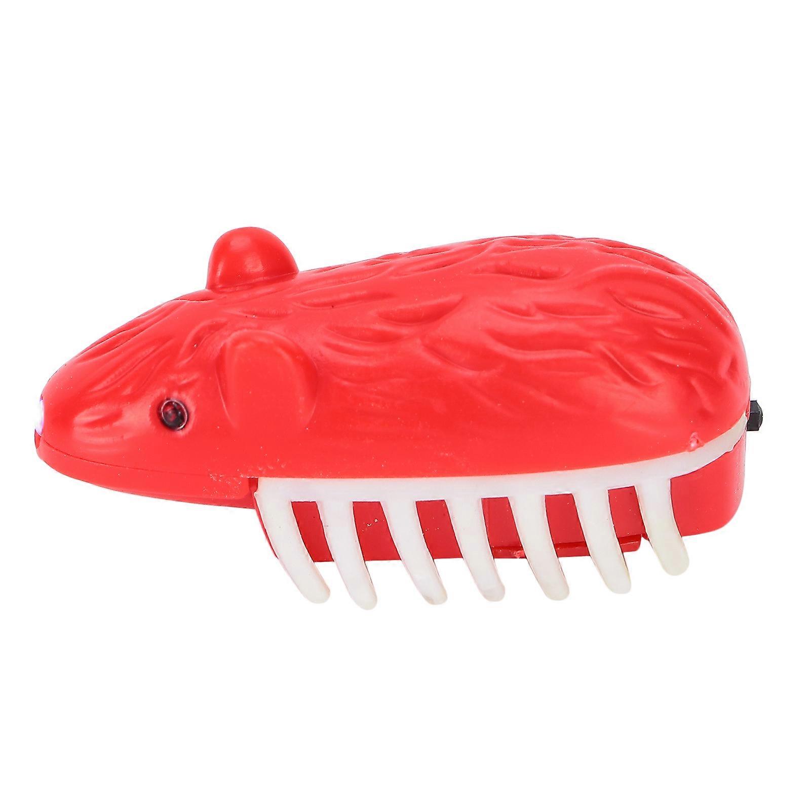 Cat Mouse Toy Interactive LED Light Simulation Mouse Toy for Cats - Funny Hunting Plaything, Ideal Size for Indoor Use