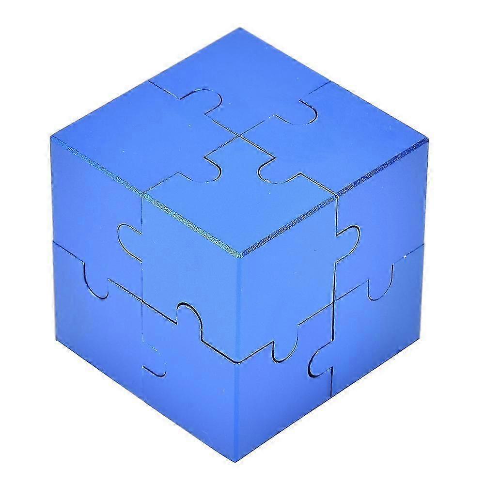 3D Smart Magic Cube Puzzle Aluminum Alloy Infinite Cube Stress Relief Educational Toy