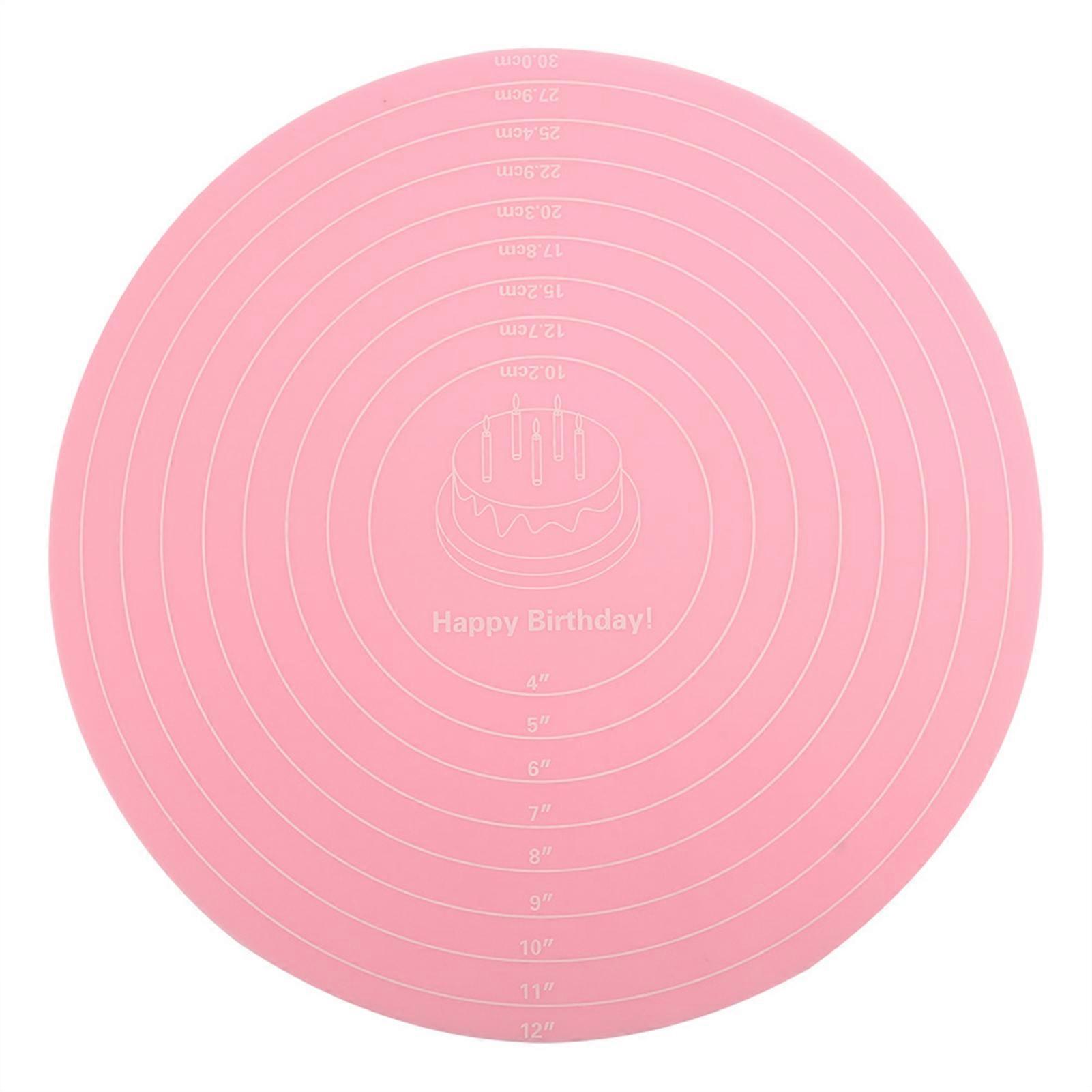 Heat Resistant Silicone Baking Mat with Measurements and Non-Stick Pastry Mat for Rolling Out Dough