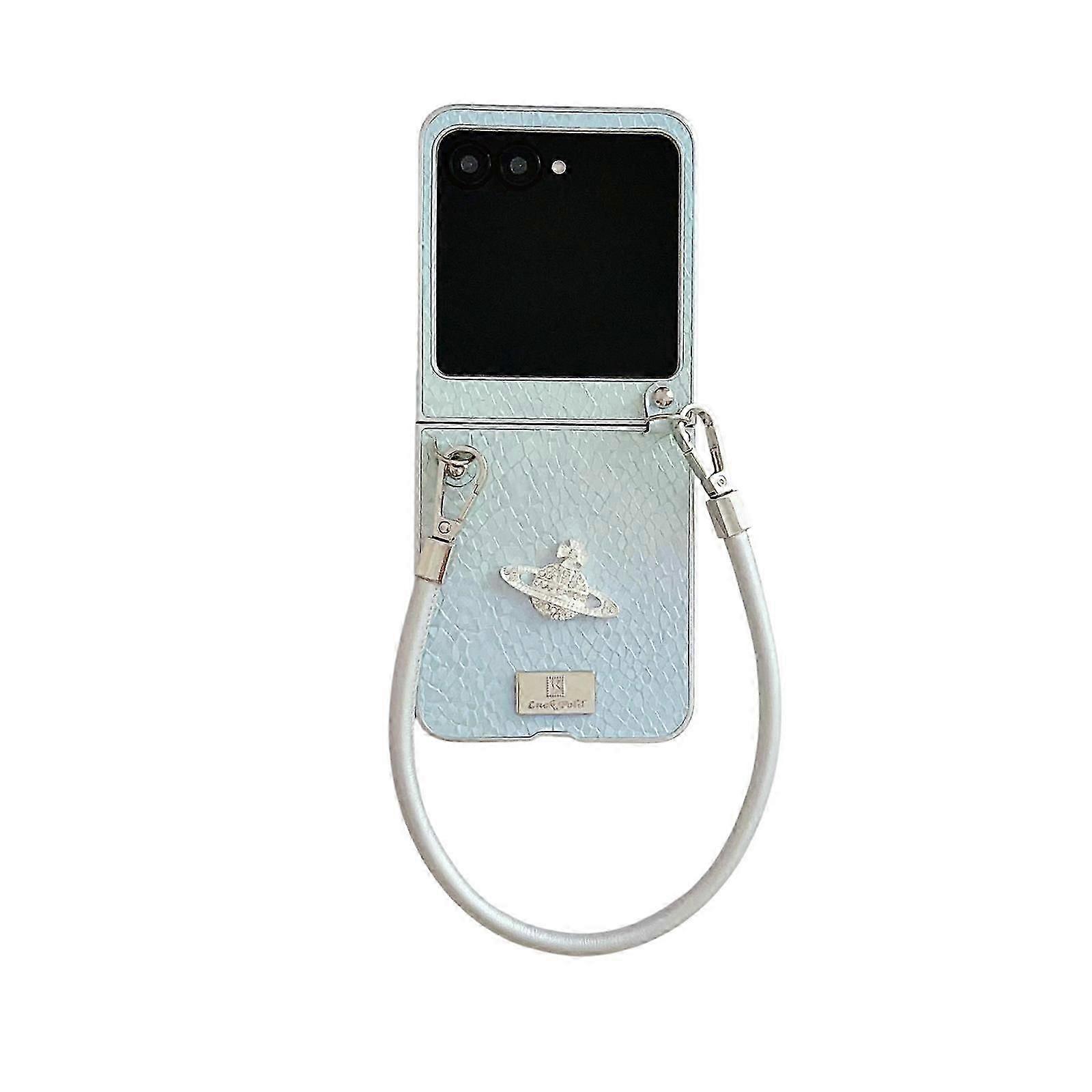 Kirin Pattern Full Coverage Phone Case with Wrist Strap