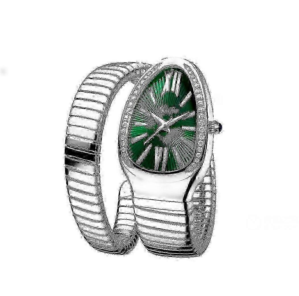 Women's Snake Shape Bangle Bracelet Watch