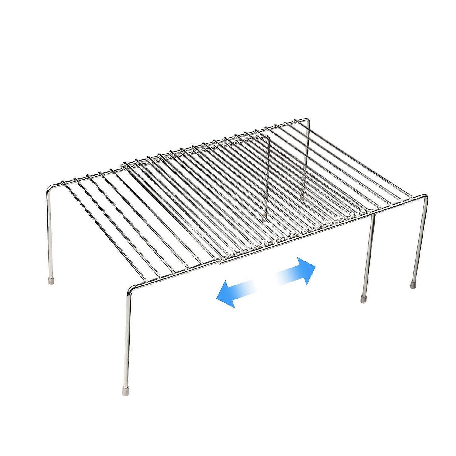 Stainless Steel Storage Rack Easy Install to Versatile Design 12.8-22.8 in