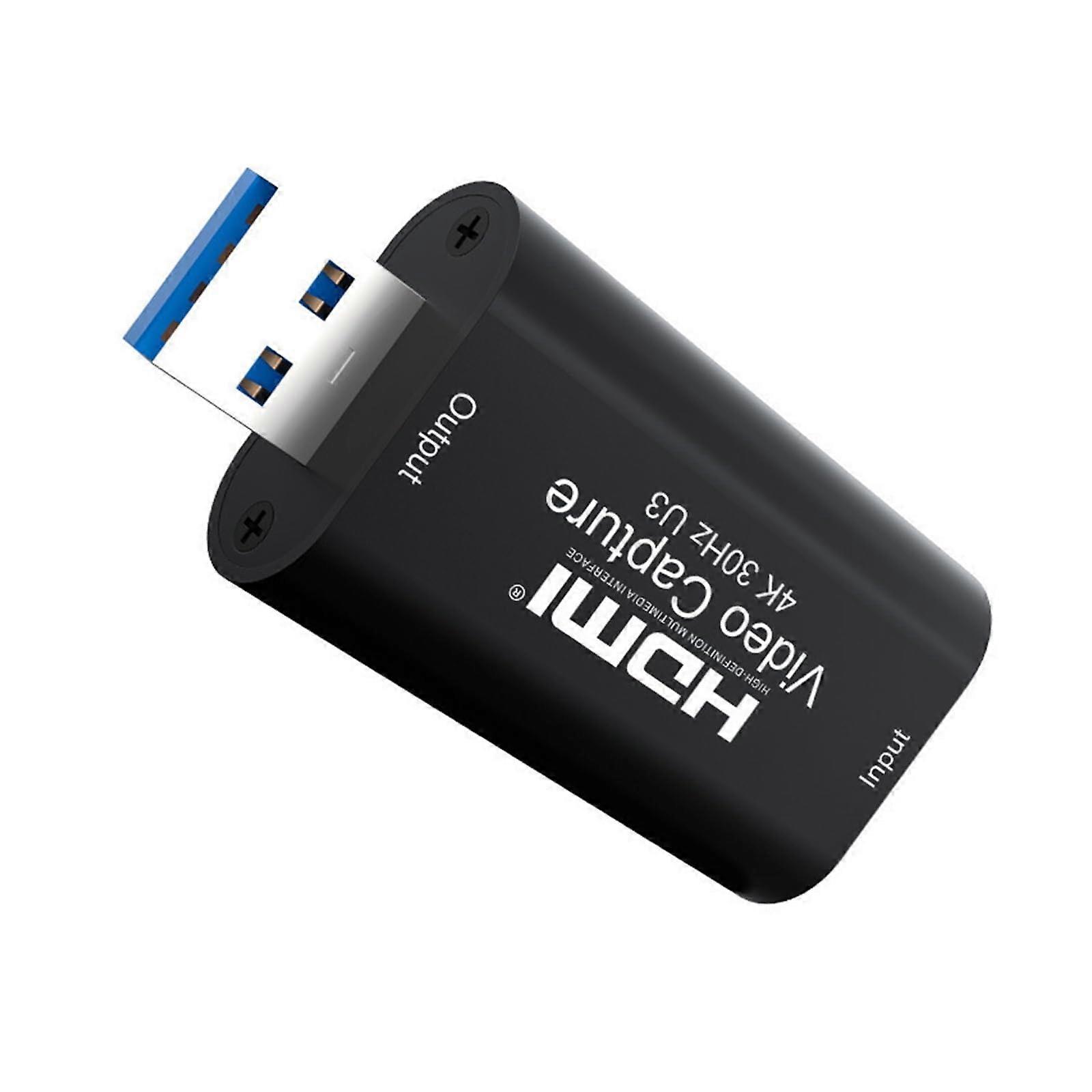 USB3.0 Video Capture Card MS2130 chip 4K30hz Mini Computer Surveillance Camera top Box Conversion