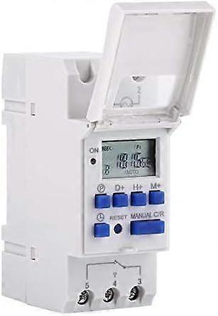Programmable Digital Timer, LCD Display Weekly Time Switch with D