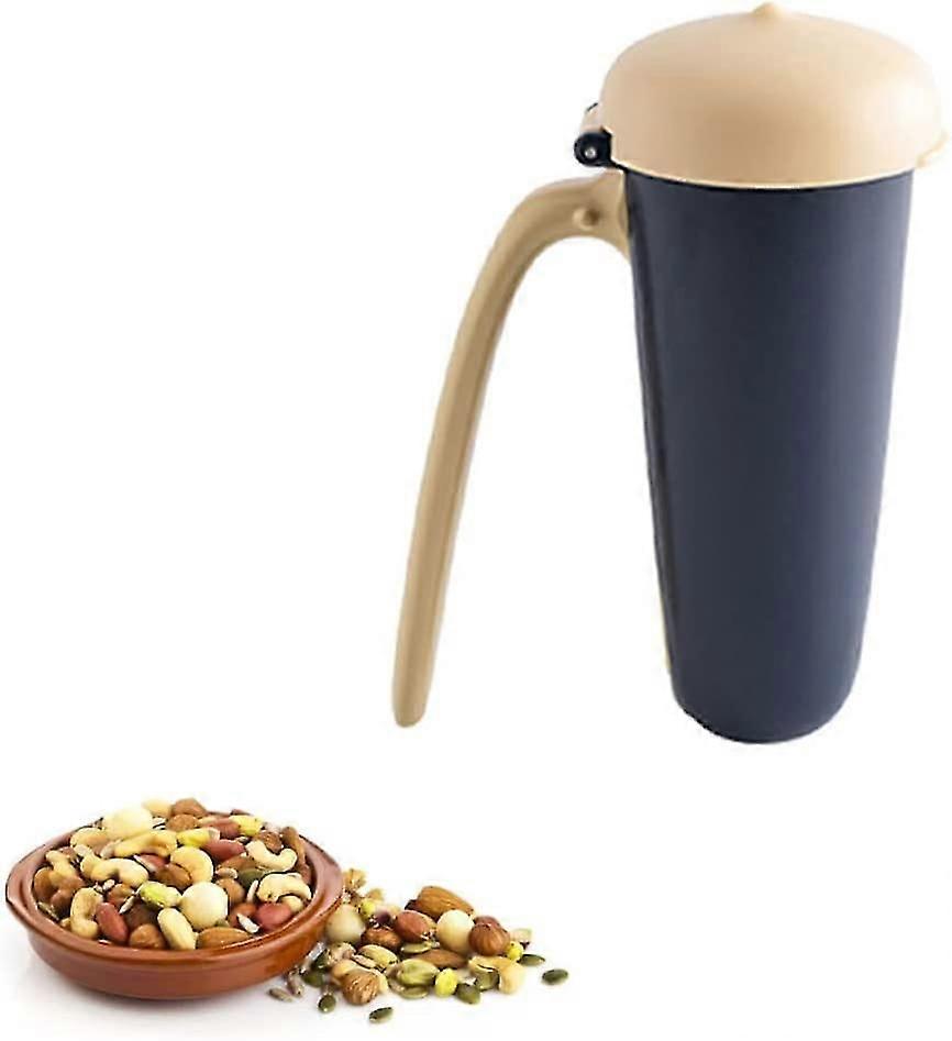 Heavy Duty Shell Metal Cracker With Container Nut Tool Pliers Walnut Pecan Tool