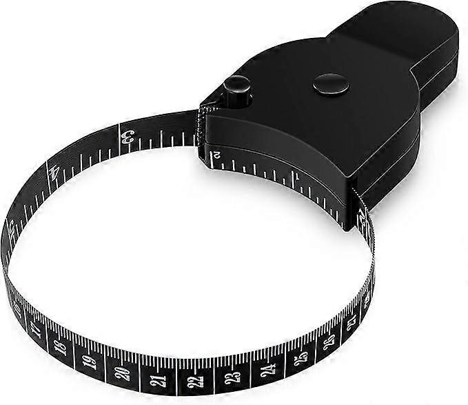 Retractable Body Measure Tape with Button and Lock - Accurate Measurement Tool for Fitness and Personal Use - Measure Waist Bust Hips Arms and Thighs 