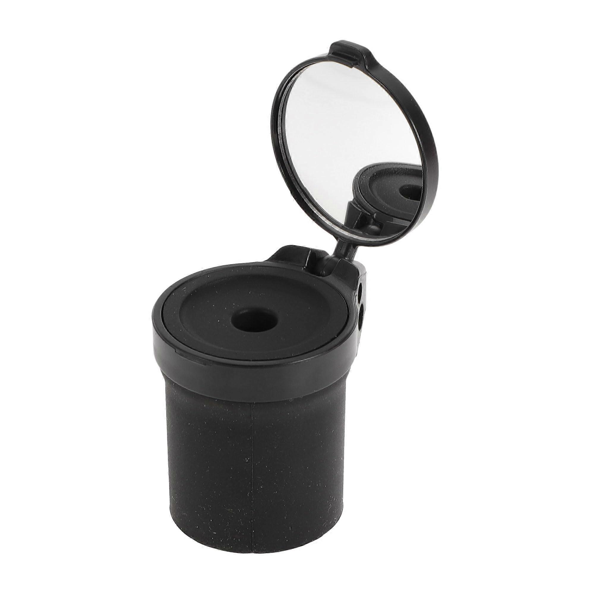 Bike Rearview Mirror 36mm Adjustable Black Handlebar Mirror for Mountain and Road Bicycles, Single Piece