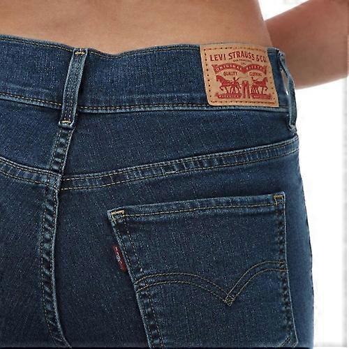 Levis Dames/Dames 311 Lederen Patch Split Zoom Shaping Skinny Jeans