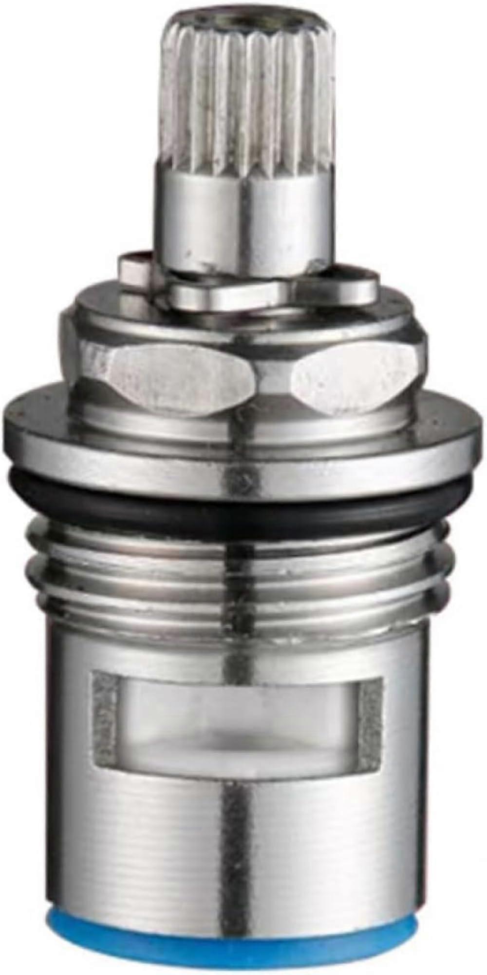 Mix Tap Inner Cartridge Replacement for Faucet, Ceramic Disc Valve Insert, 1/4 Turn, Universal Compatibility, Spare Parts