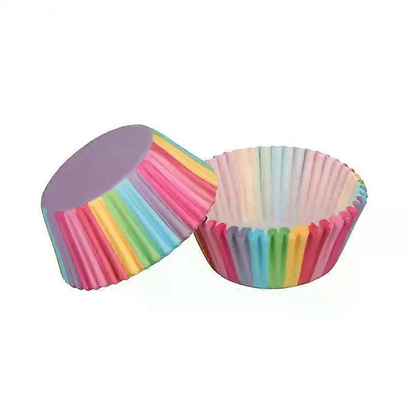 100Pcs/pack Cake Muffin Cupcake Paper Cups Cake Box Cupcake Liner Kitchen Baking Accessories Cake Mold Small Muffin Boxes