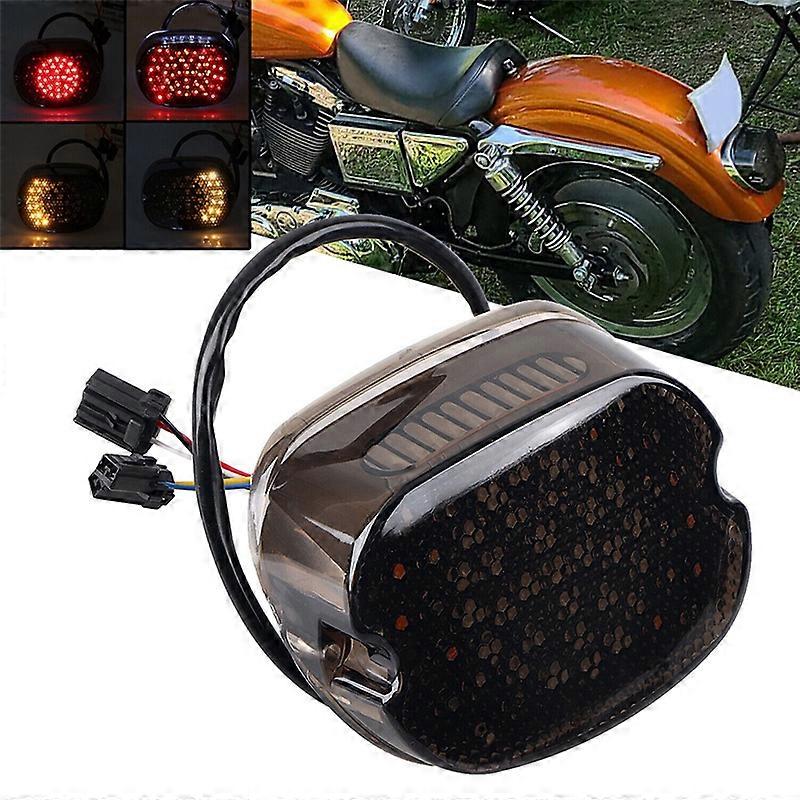 Motorcycle LED Brake Tail Light Integrated Turn Signal