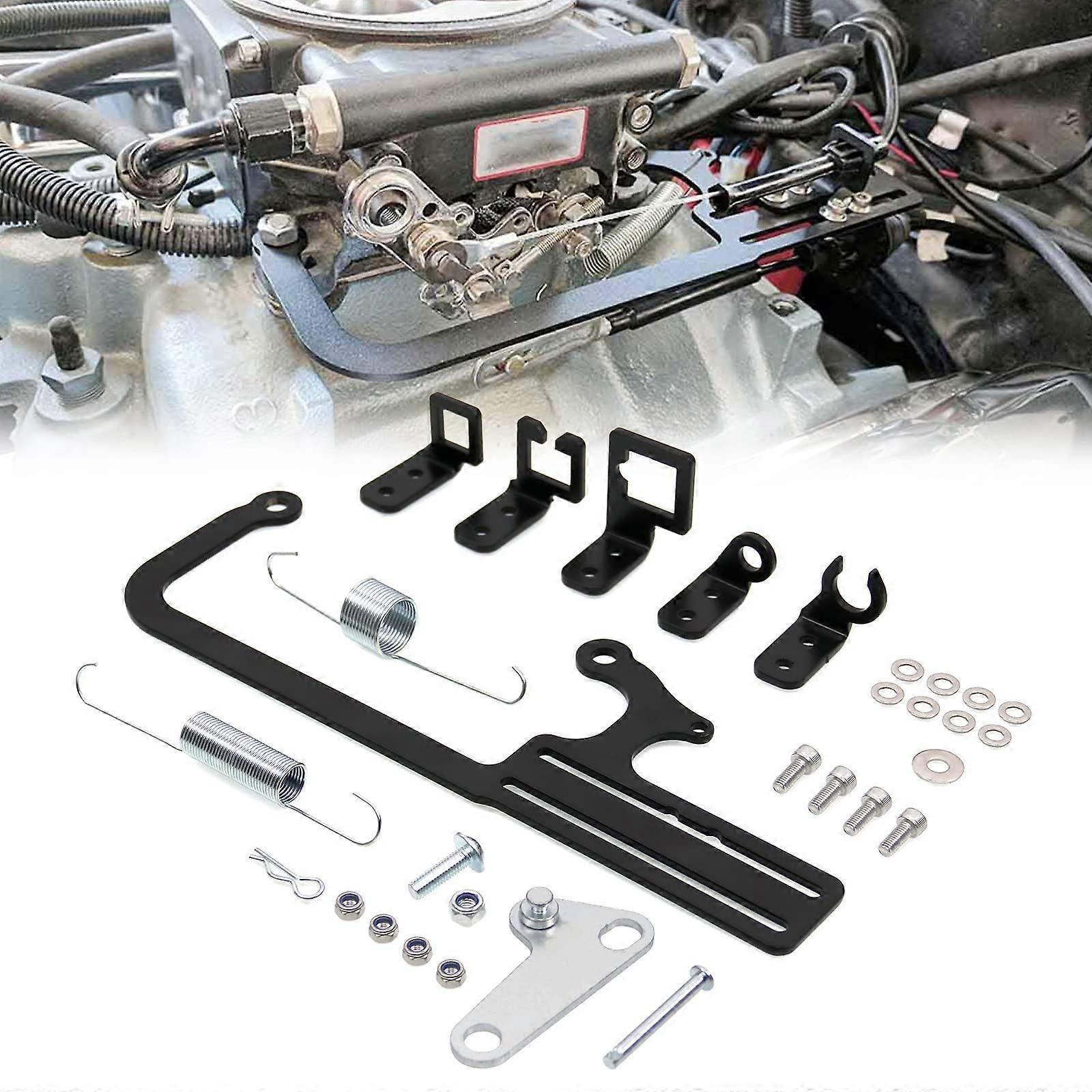 304147 Carburetor Throttle Cable Mount EZEFI Cable Mount Kit Compatible TH350 C10 700R4