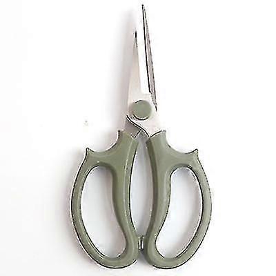 Flower Scissors Stainless Steel Pruning Shears With Comfortable Non-slip Grip Handle Household Scissors, 1pcd-