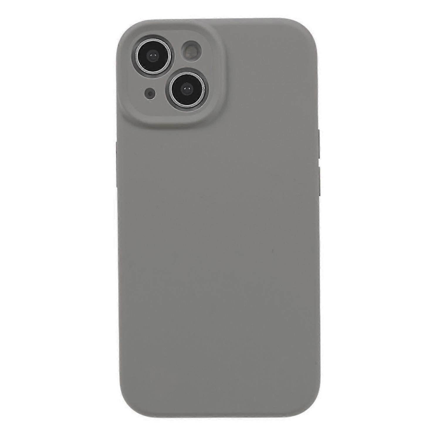 Liquid Silicone+pc Back Case For Iphone 15,precise Cutout Scratch-resistsant Cell Phone Cover