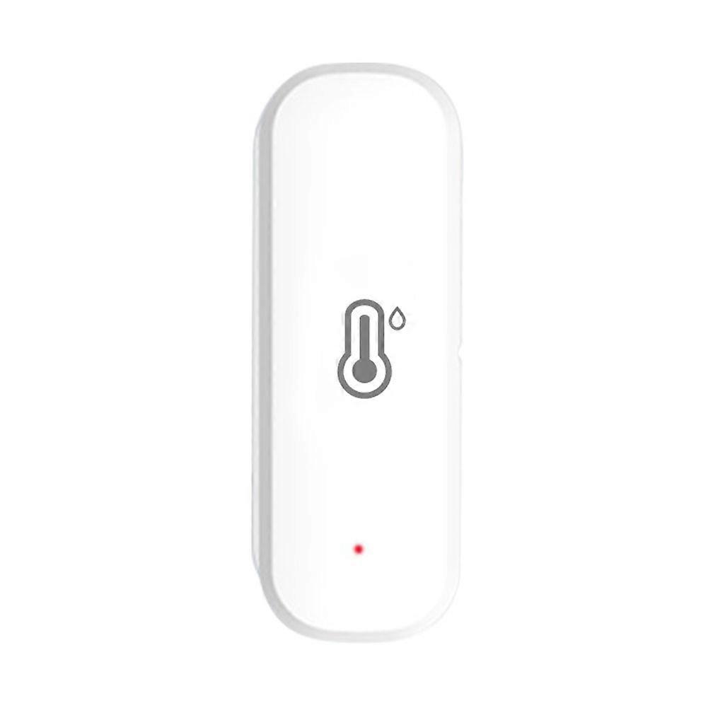Tuya WiFi Smart Temperature Humidity Sensor Indoor Hygrometer Controller Monitoring Work With Smart Speaker Alexa Google Home