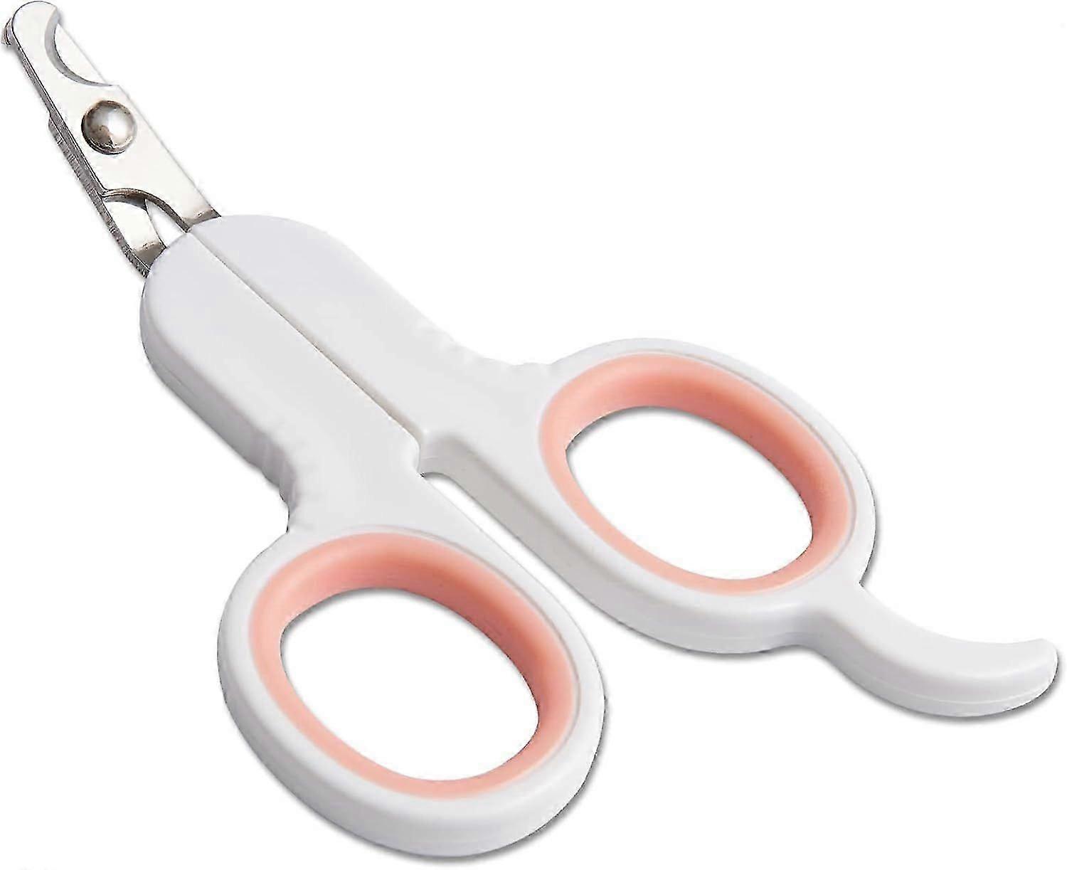 Pet Nail Clippers, Razor Sharp Blade, Round Head and Angled Cat Nail Clipper & Claw Trimmer to Avoid Injury, Professional Grooming Tool for Cats Small