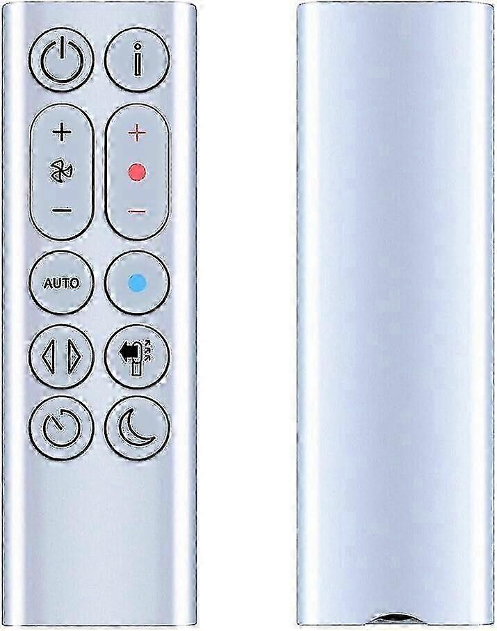 דייסון טהור חם + מגניב שלט רחוק עבור HP04 HP05 HP06 HP09 מחמם מטהר אוויר (כסף)