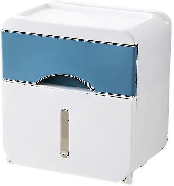Simple And Creative Toilet Tissue Box Without Punching Waterproof Roll Paper Storage Toilet Paper Bo