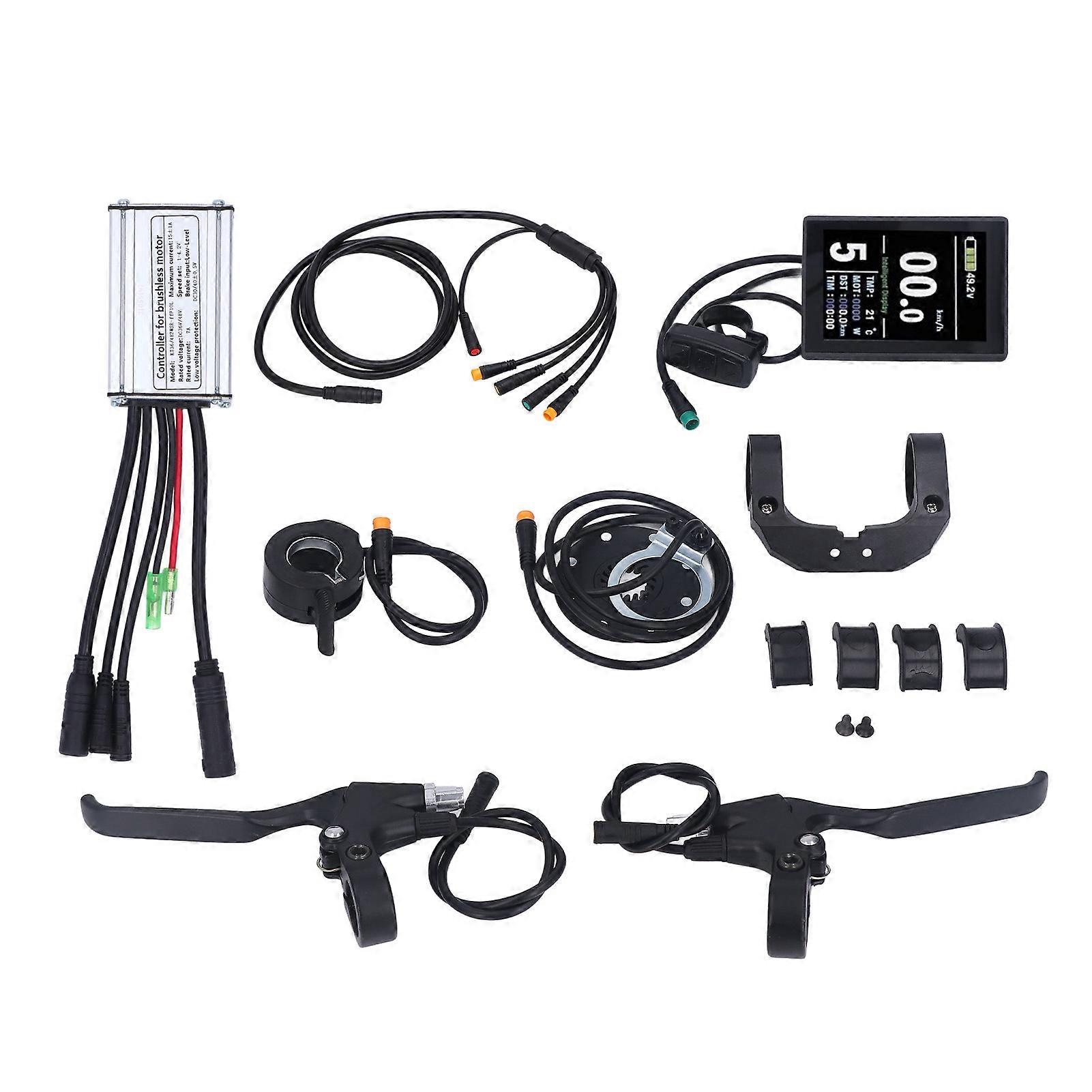 Controller elettrico 15A con pannello LCD8S Kit di conversione completamente impermeabile per motore da 250 W